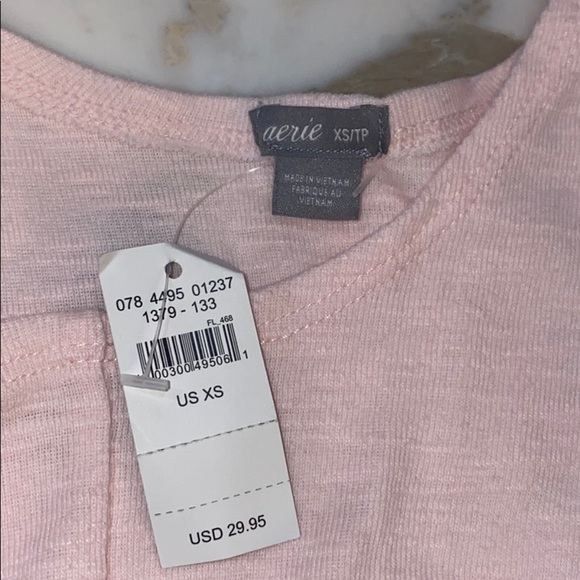 American Eagle Aerie Pink Women’s Tank Top - Picture 3 of 3